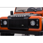 Elektrické autíčko Land Rover Defender - nelakované - oranžové
